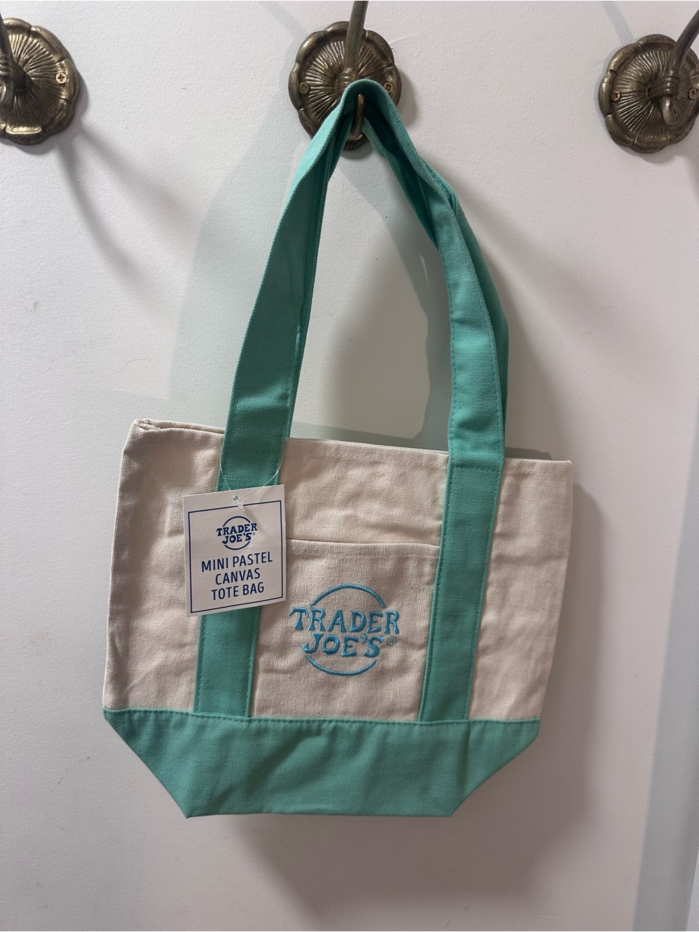 Trader Joe’s Mini Pastel Tote Bag
